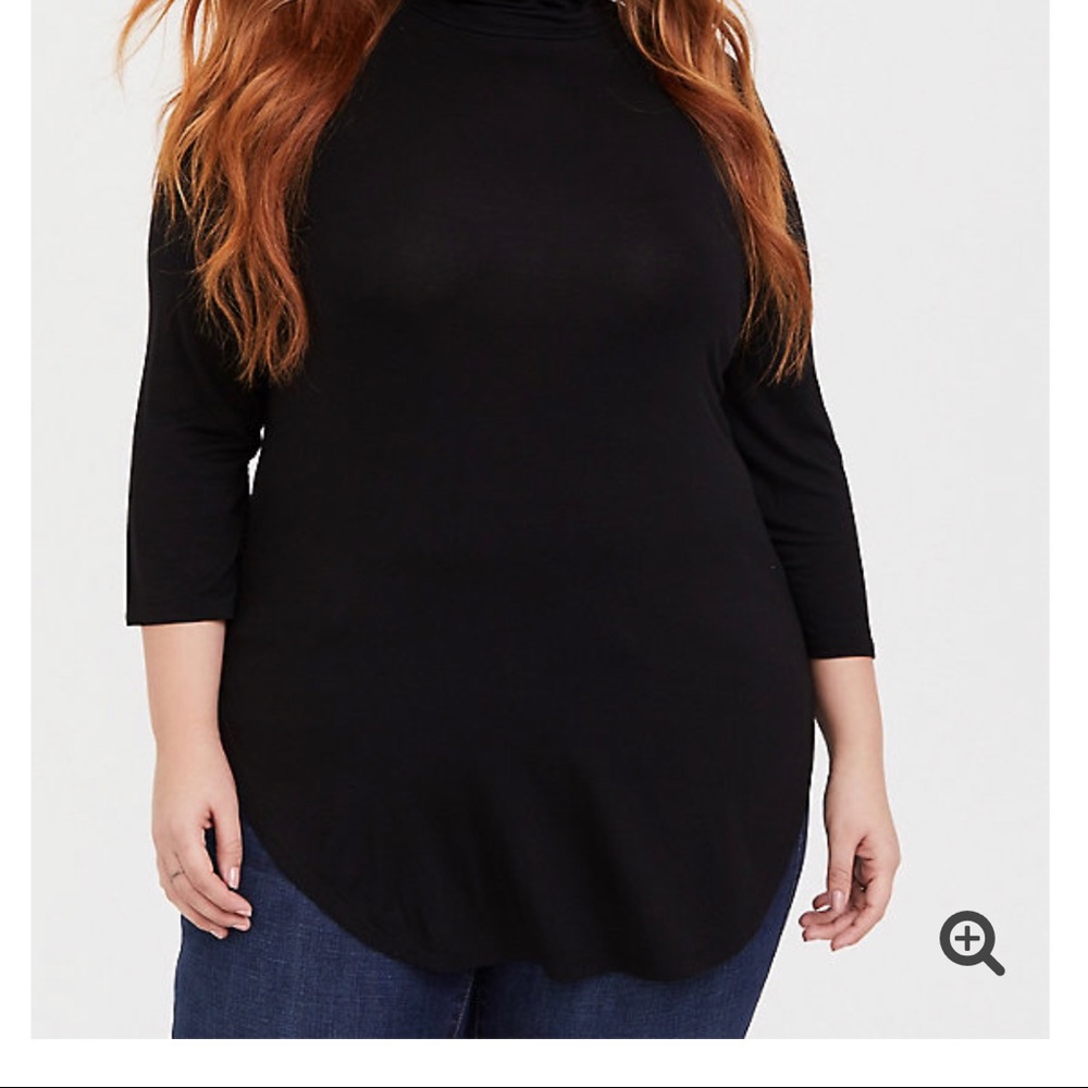 High neck super soft blouse